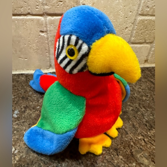 Ty Beanie Baby Jabber The Parrot 🦜 DOB October 10, 1997 - Picture 3 of 6
